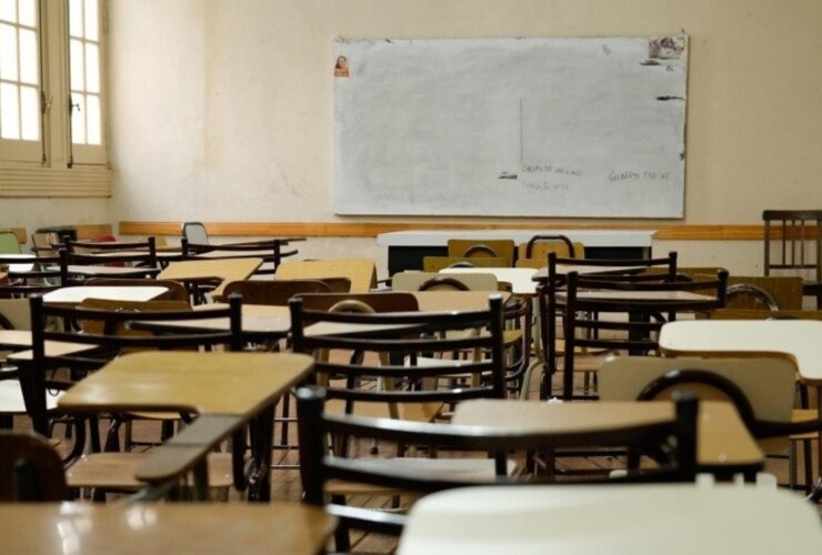 Las aulas estarán vacías este viernes 2 de mayo en todos los colegios santafesinos. (Alan Monzón/Rosario3)