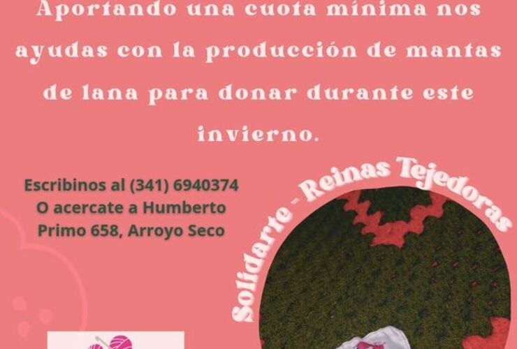 Imagen de "Todo lo que das, vuelve": ¡Sumate con tu aporte a Reinas Tejedoras!