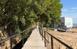 Imagen de El Rowing Club finalizó su pasarela, una obra más realizada