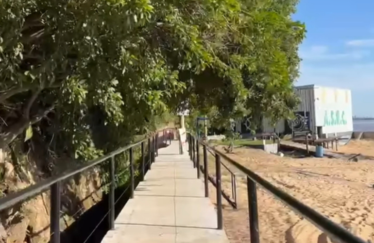 Imagen de El Rowing Club finalizó su pasarela, una obra más realizada