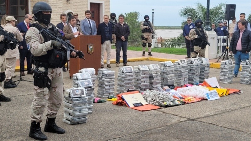 La ministra de Seguridad estuvo este jueves en la regi&oacute;n para presentar los resultados del operativo.