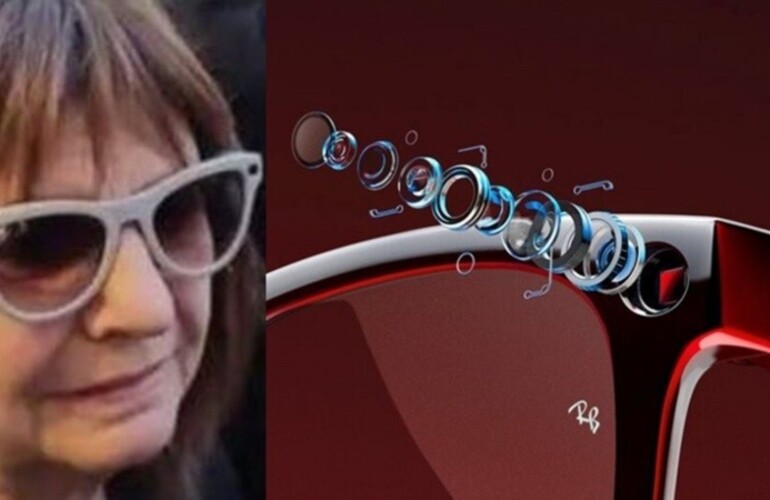 Los lentes que usa la ministra de Seguridad de la Nación.