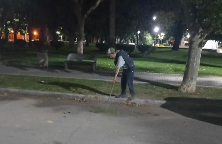 El jueves el servicio de barrido volvió de manera terciarizada.