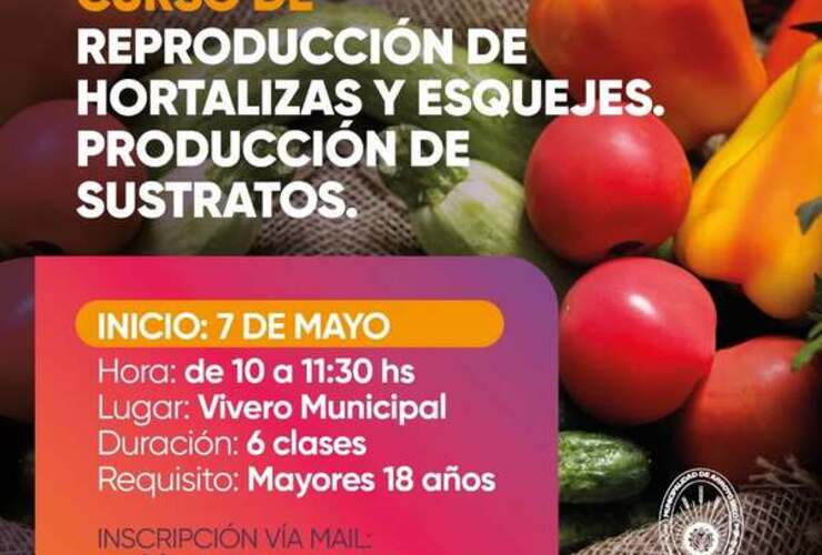 Imagen de Nuevo Curso de Reproducci&oacute;n de Hortalizas y esquejes, y producci&oacute;n de sustratos