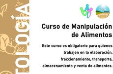 Imagen de Curso de Manipulación de Alimentos en la Comuna de Pavón