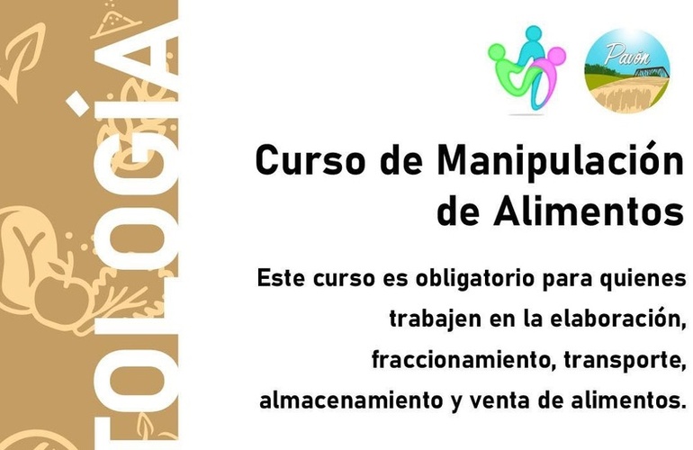 Imagen de Curso de Manipulación de Alimentos en la Comuna de Pavón
