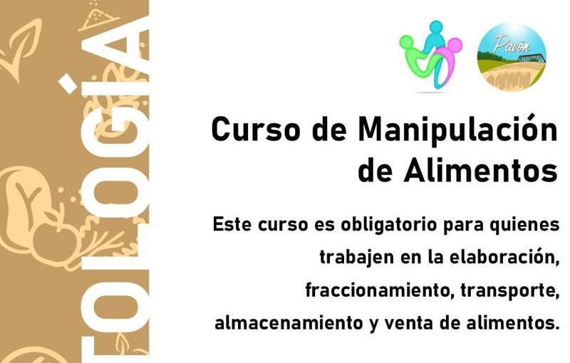 Imagen de Curso de Manipulación de Alimentos en la Comuna de Pavón