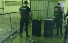 Parte de lo secuestrado por la Policía en la fiesta clandestina.
