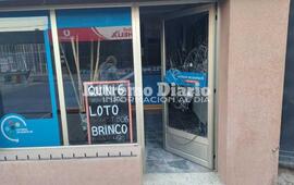 Uno de los hechos más relevantes fue el robo en la agencia de Juan B. Justo al 600