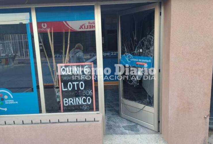 Uno de los hechos más relevantes fue el robo en la agencia de Juan B. Justo al 600