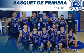 Imagen de Hoy, Athletic recibe a Calzada en 1era división de Básquet