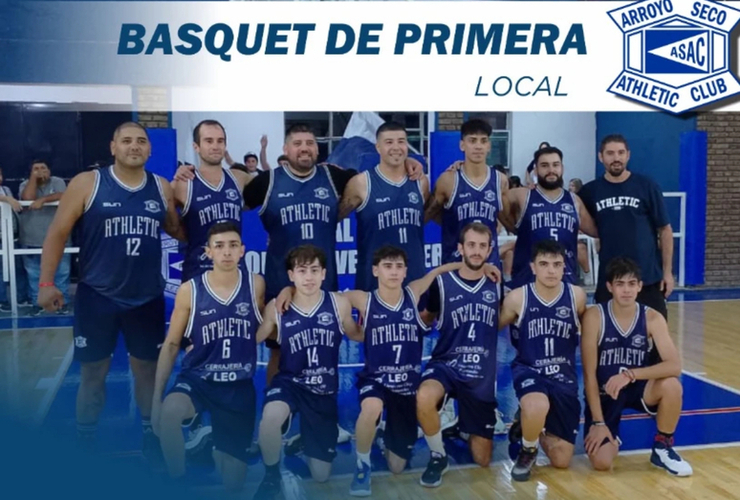 Imagen de Hoy, Athletic recibe a Calzada en 1era división de Básquet