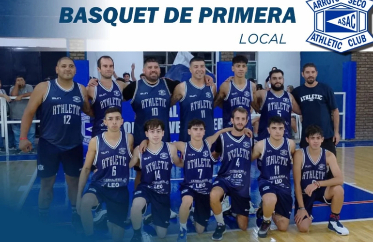 Imagen de Hoy, Athletic recibe a Calzada en 1era división de Básquet