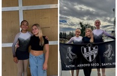 Imagen de Patinadoras de Unión, compitieron en el 1º Torneo C en Rosario
