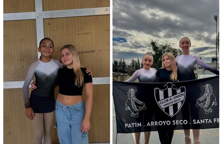 Imagen de Patinadoras de Unión, compitieron en el 1º Torneo C en Rosario