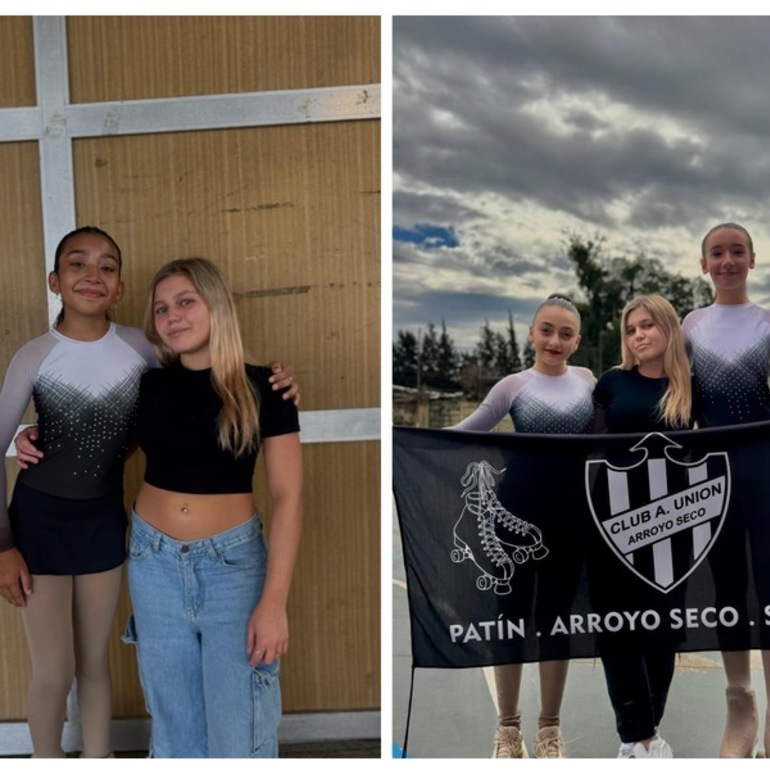 Imagen de Patinadoras de Unión, compitieron en el 1º Torneo C en Rosario