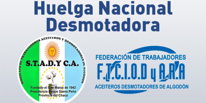 Imagen de Huelga Nacional Desmotadora