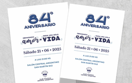 Imagen de En Junio, se viene la Cena 84&ordm; Aniversario de Central Argentino