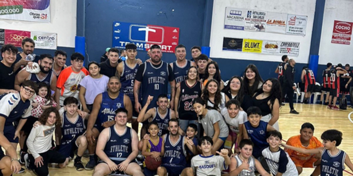 Imagen de Básquet: Athletic ganó de local ante Calzada