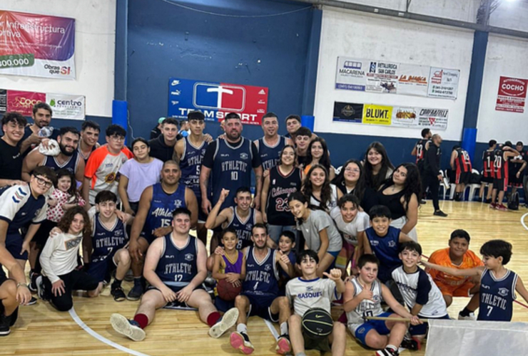 Imagen de Básquet: Athletic ganó de local ante Calzada