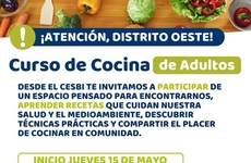 Imagen de Curso de Cocina para Adultos en el CESBI de Alvear
