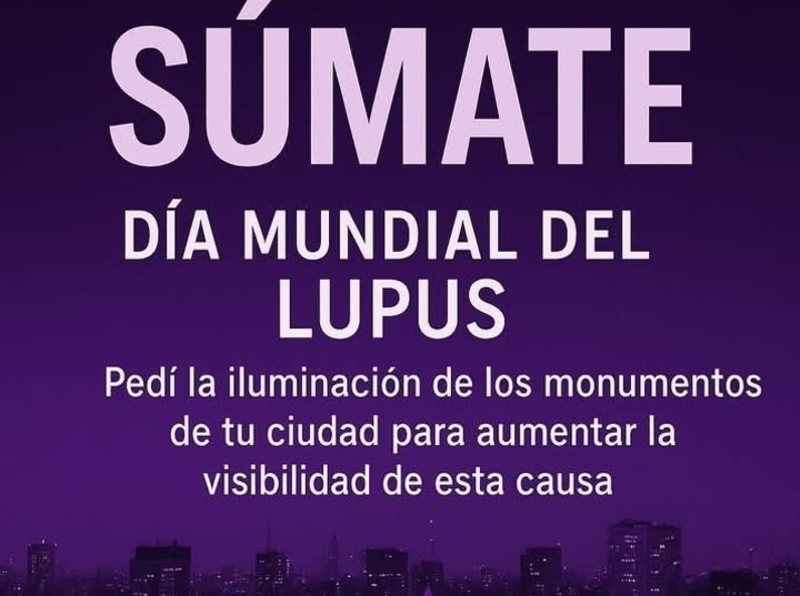 Imagen de Día Mundial del Lupus: una enfermedad silenciosa que también afecta a vecinos de Arroyo Seco