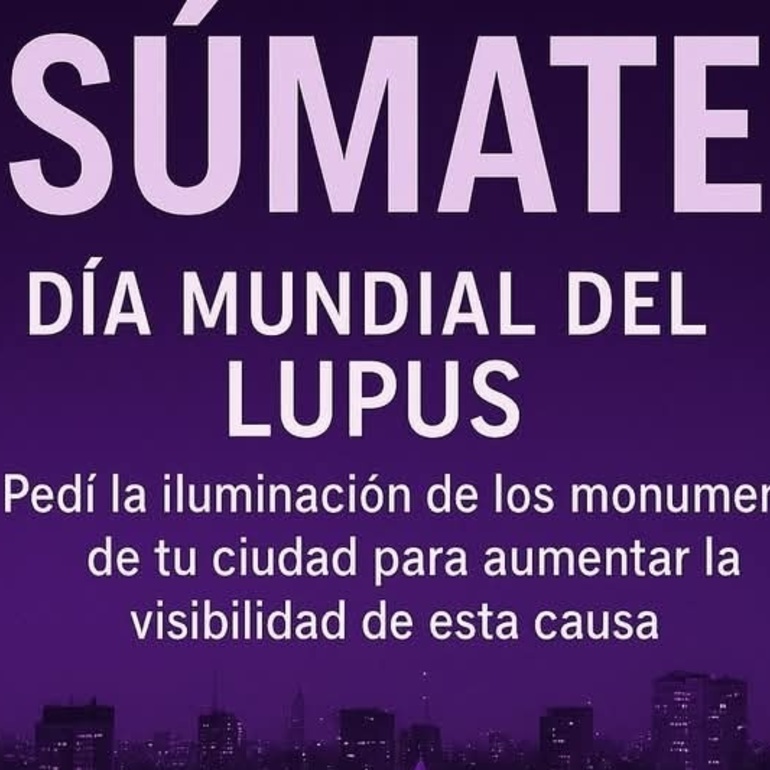 Imagen de Día Mundial del Lupus: una enfermedad silenciosa que también afecta a vecinos de Arroyo Seco