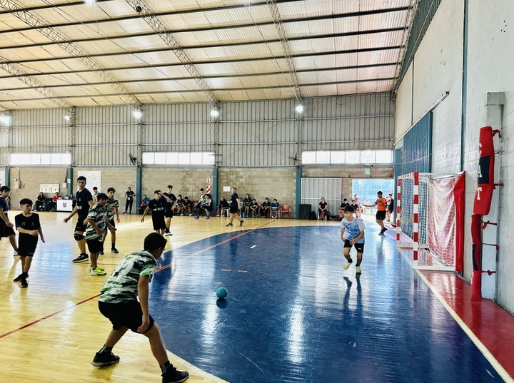 Imagen de Talleres fue Sede Nacional de Torneo de Handball de Menores