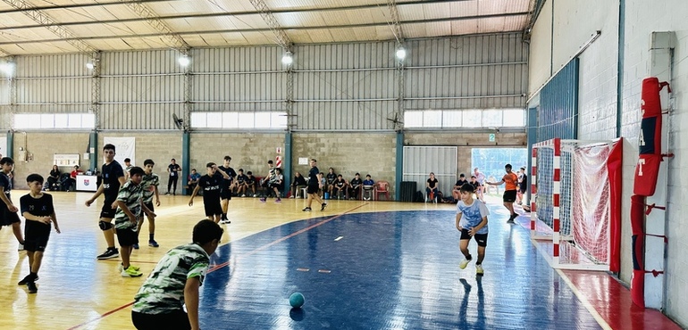 Imagen de Talleres fue Sede Nacional de Torneo de Handball de Menores