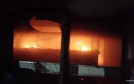 Imagen de Incendio en la Escuela Comercial N&deg; 415