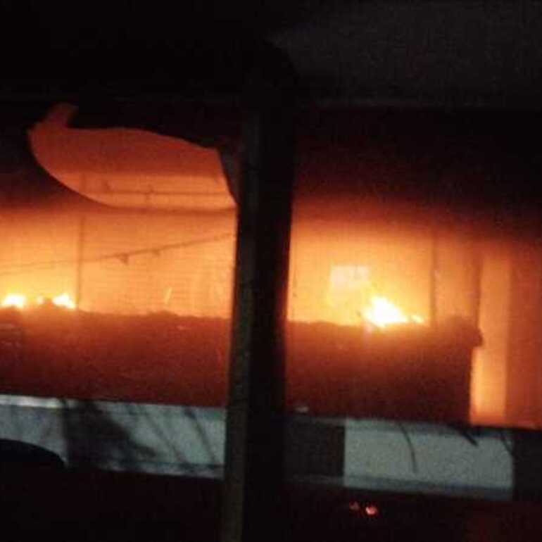 Imagen de Incendio en la Escuela Comercial N° 415