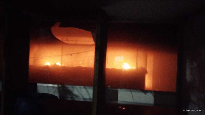 Imagen de Incendio en la Escuela Comercial N° 415