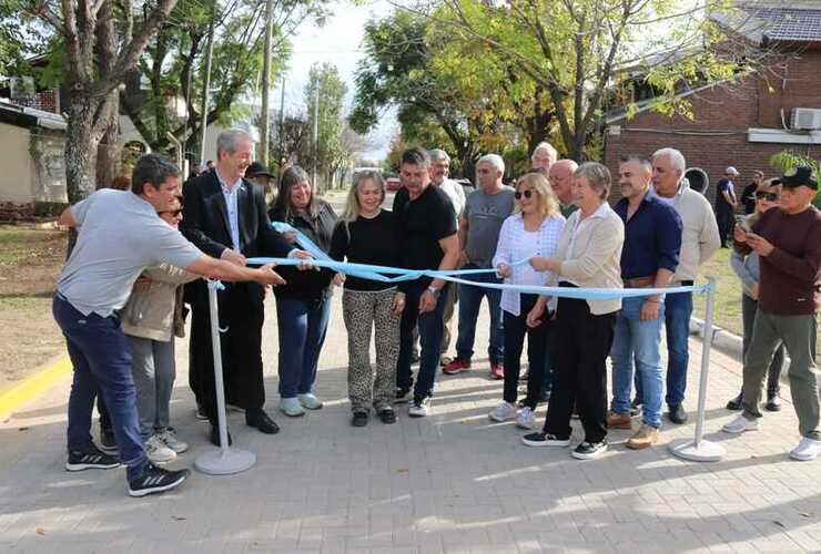 El Pasaje Don Orionr, primera calle adoquinada de la ciudad.