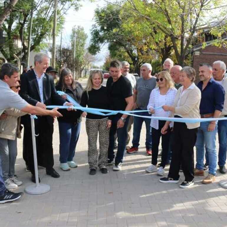 El Pasaje Don Orionr, primera calle adoquinada de la ciudad.