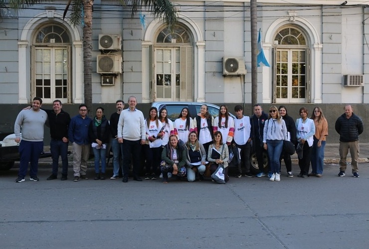 Imagen de Personal de provincia arrib&oacute; a la ciudad para monitorear y colaborar con la aplicaci&oacute;n del programa Objetivo Dengue