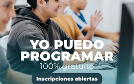 Imagen de El 28/05 inicia el curso gratuito 'Yo Puedo Programar'