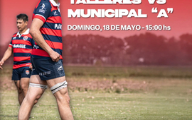 Imagen de Rugby: Talleres juega ma&ntilde;ana de local ante Municipal A de Marcos Ju&aacute;rez