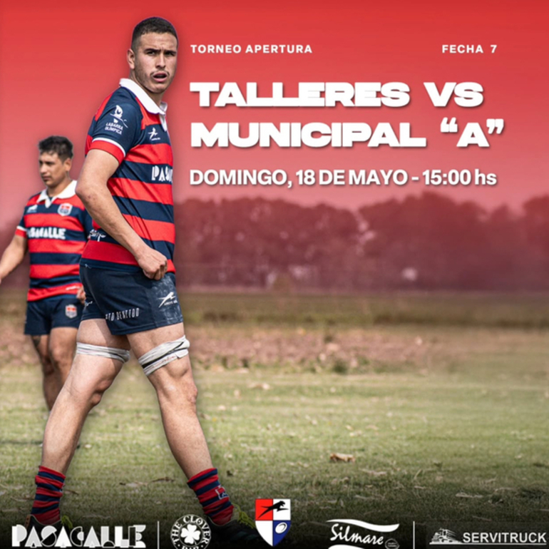 Imagen de Rugby: Talleres juega mañana de local ante Municipal A de Marcos Juárez