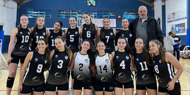 Imagen de Triunfo de Unión ante Athletic en Voley Femenino