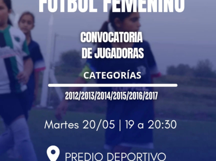 Imagen de Prueba de jugadoras de Fútbol Femenino en A.S.A.C.