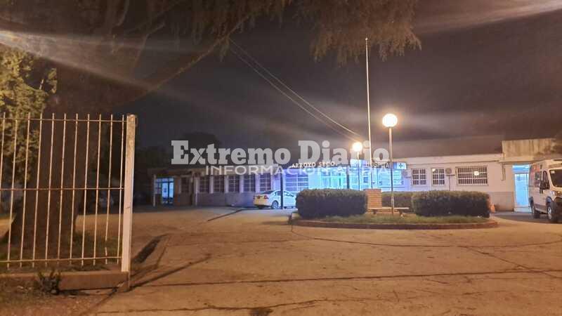 El muchacho fue trasladado al efector p&uacute;blico.