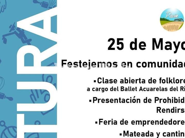 Imagen de Pavón se prepara para celebrar el 25 de Mayo con una jornada llena de tradición y en comunidad