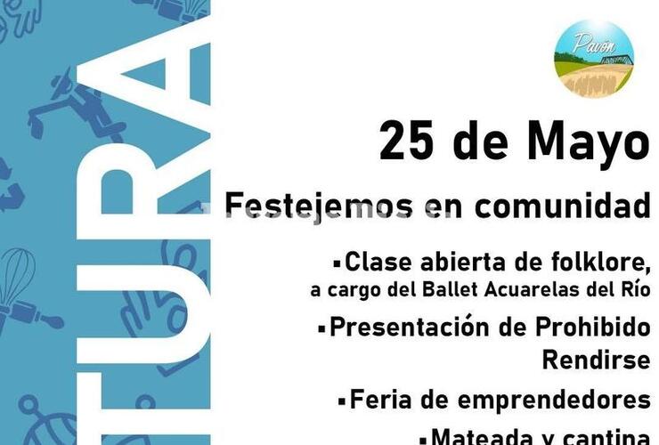 Imagen de Pavón se prepara para celebrar el 25 de Mayo con una jornada llena de tradición y en comunidad