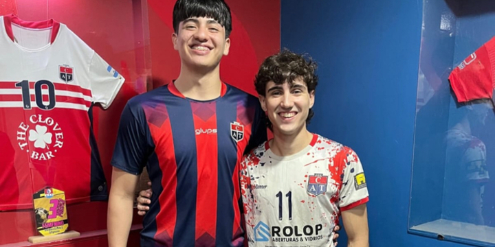 Imagen de Petta y Attoresi, de Talleres, competirán en el Nacional Juvenil de Handball en Mendoza