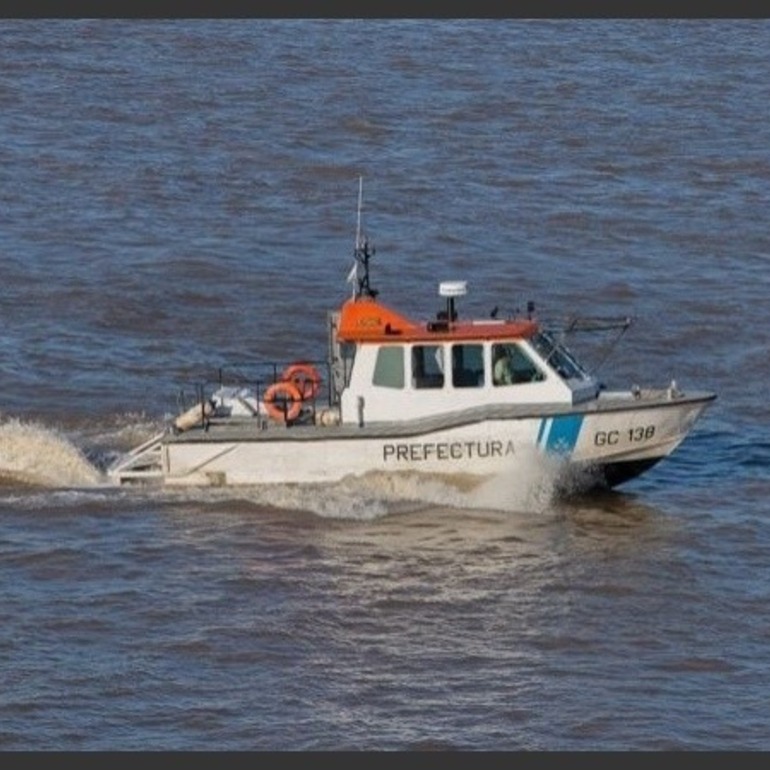 Prefectura seguía rastrillando la zona donde se perdieron los pescadores. (archivo Rosario3)