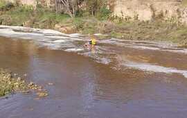 Imagen de Continúa la búsqueda del hombre desaparecido en el arroyo Pavón