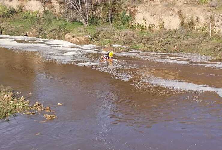 Imagen de Continúa la búsqueda del hombre desaparecido en el arroyo Pavón