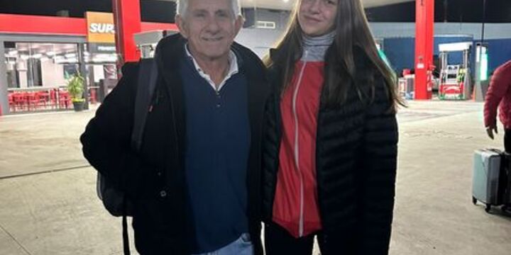 Imagen de Paloma Pollacchi, de Labarra Olímpica, competirá en el Nacional de Natación en Santiago del Estero