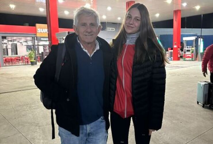 Imagen de Paloma Pollacchi, de Labarra Olímpica, competirá en el Nacional de Natación en Santiago del Estero