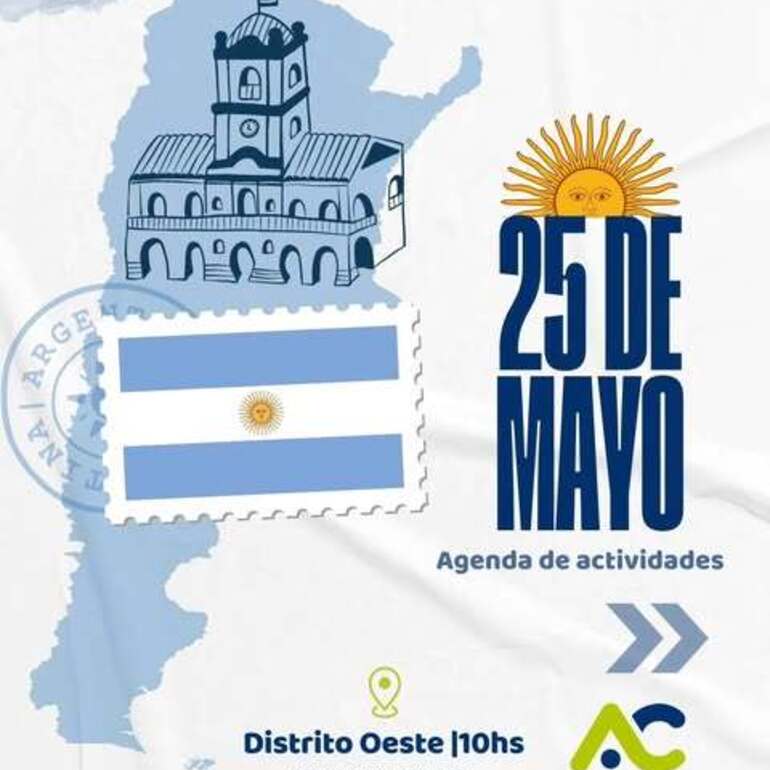 Imagen de Invitación abierta: Alvear celebra el 25 de Mayo con una jornada familiar en el Distrito Oeste